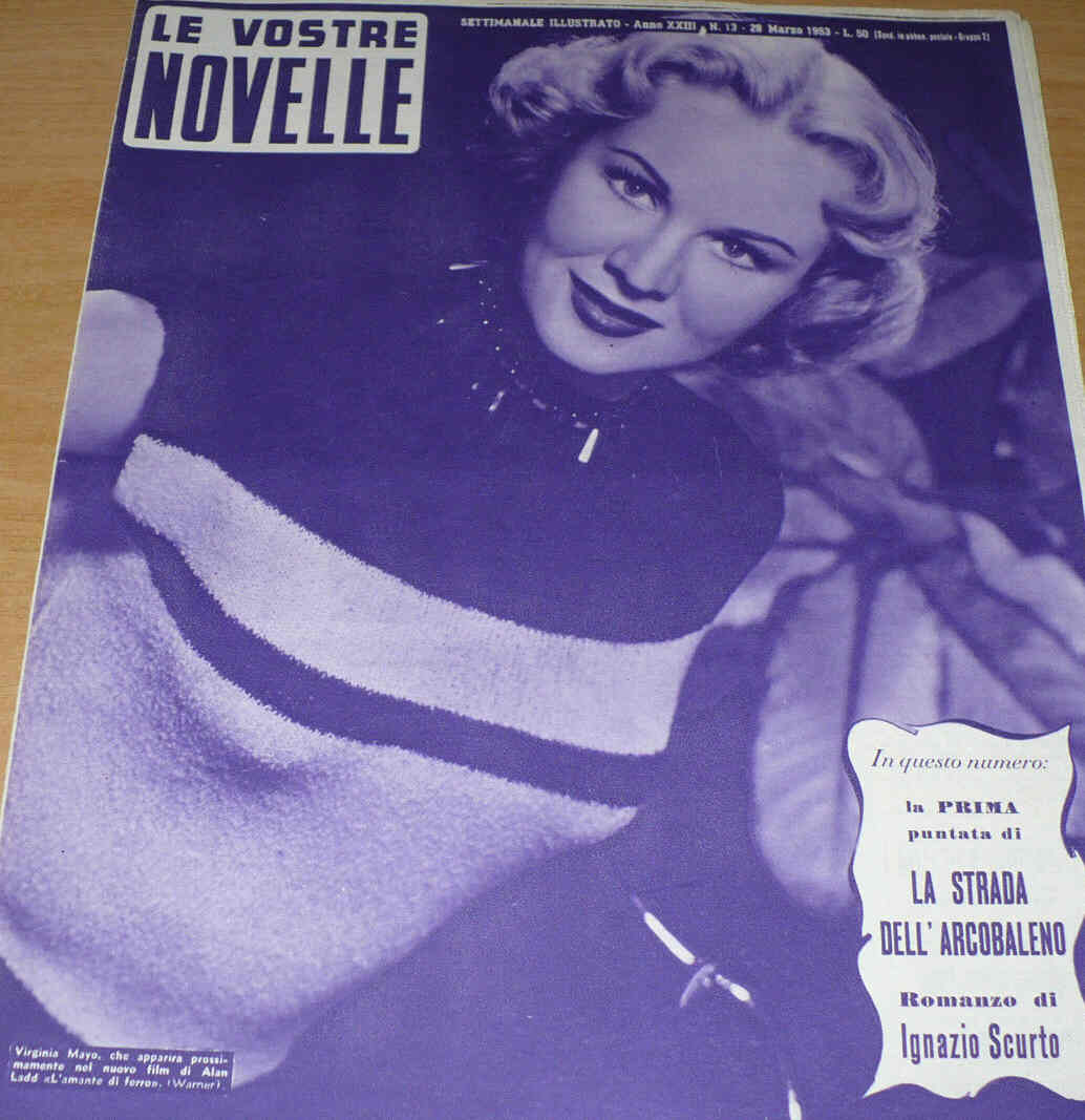 VOSTRE NOVELLE | LE magazine side cover Issue 13 28 March 1953