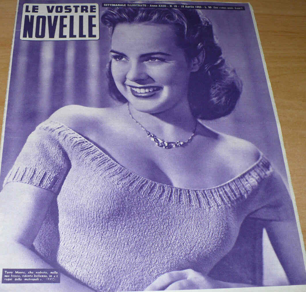 VOSTRE NOVELLE | LE magazine side cover Issue 16 18 April 1953