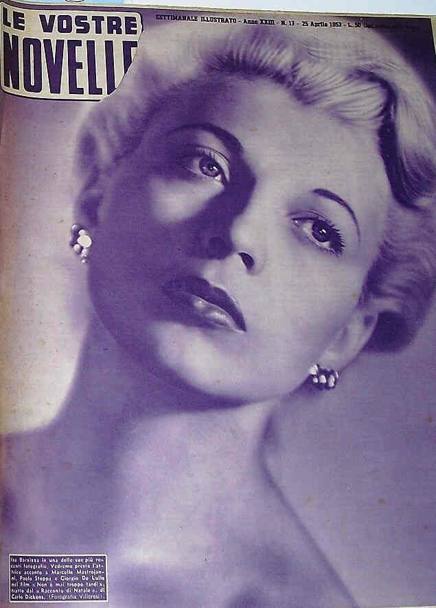 VOSTRE NOVELLE | LE magazine side cover Issue 17 25 April 1953