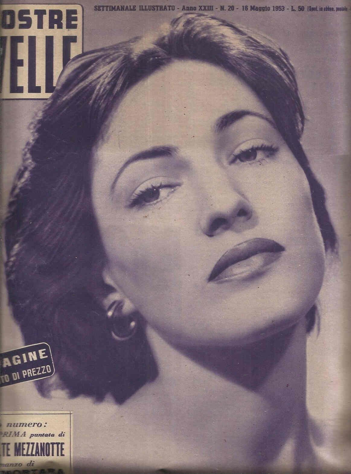 VOSTRE NOVELLE | LE magazine side cover Issue 20 16 May 1953