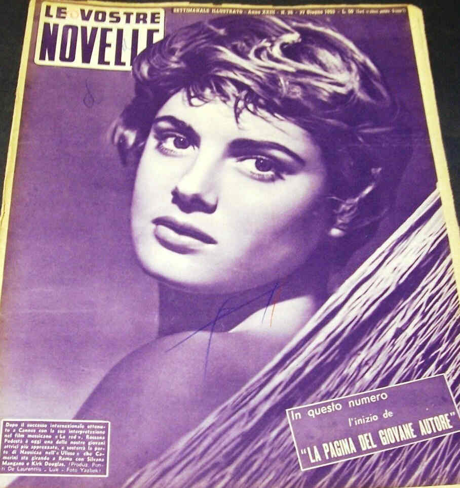 VOSTRE NOVELLE | LE magazine side cover Issue 26 27 June 1953
