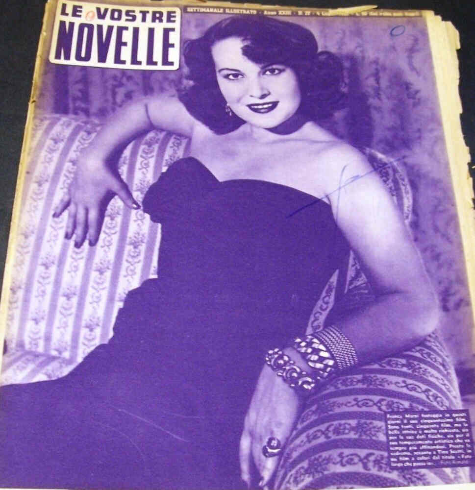 VOSTRE NOVELLE | LE magazine side cover Issue 27 4 July 1953