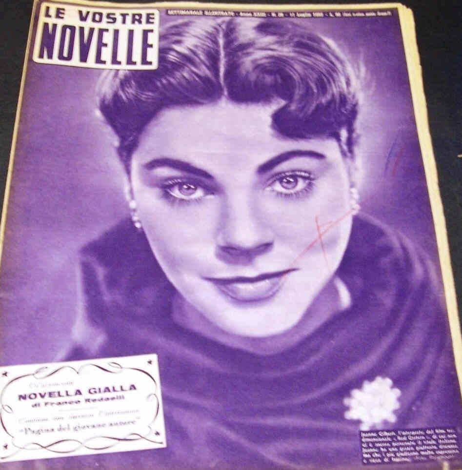 VOSTRE NOVELLE | LE magazine side cover Issue 28 11 July 1953