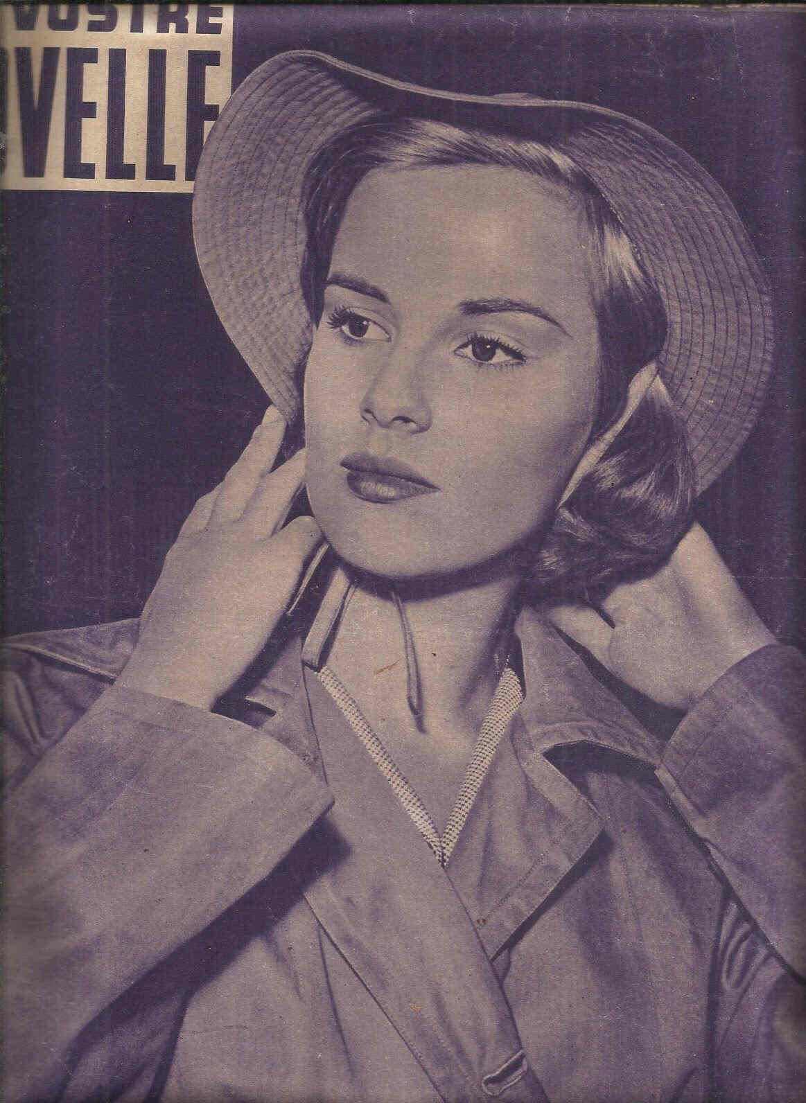 VOSTRE NOVELLE | LE magazine side cover Issue 51 19 December 1953