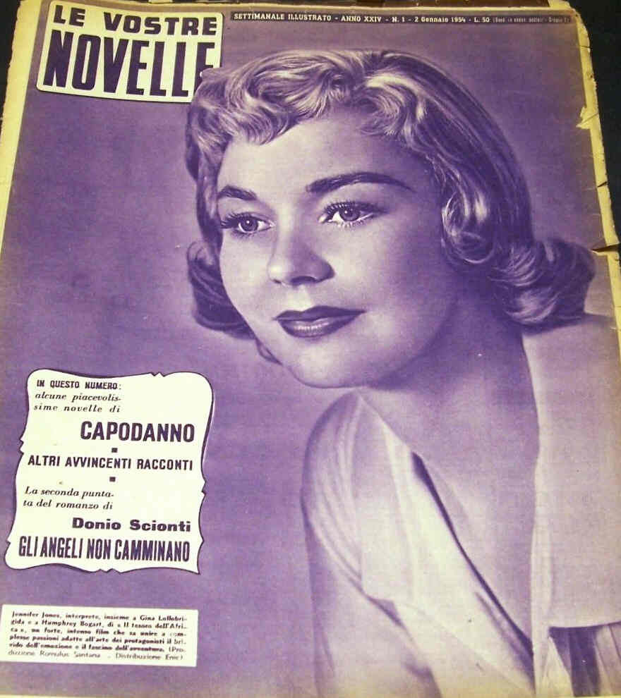 VOSTRE NOVELLE | LE magazine side cover Issue 1 2 January 1954