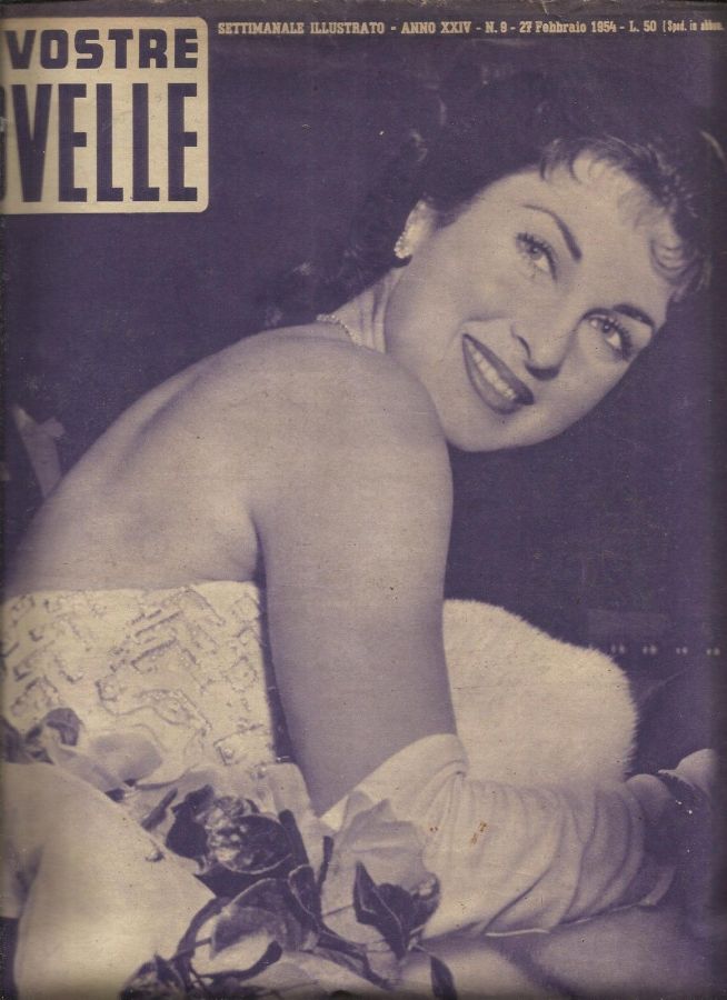 VOSTRE NOVELLE | LE magazine side cover Issue 9 27 February 1954