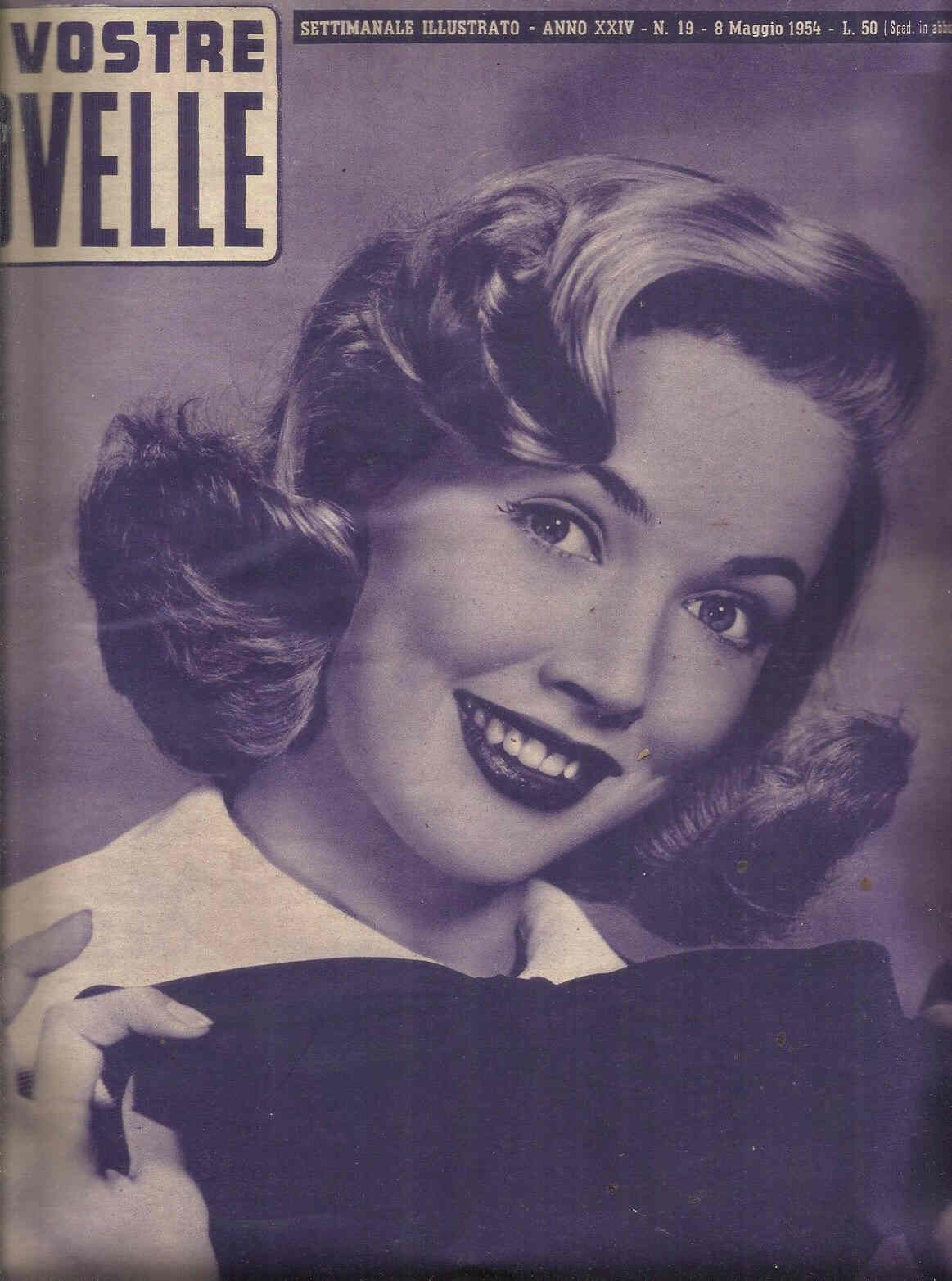 VOSTRE NOVELLE | LE magazine side cover Issue 19 8 May 1954