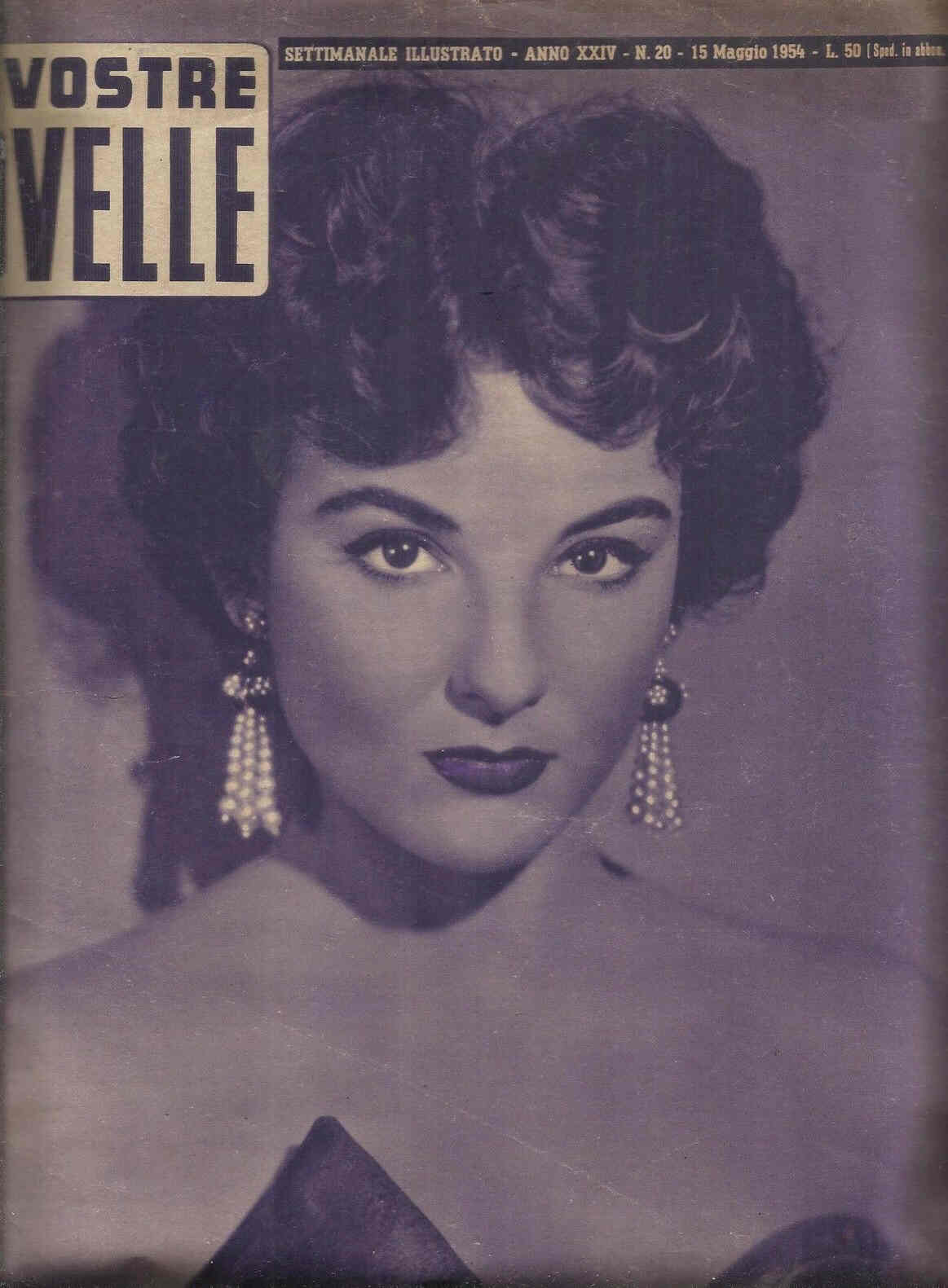 VOSTRE NOVELLE | LE magazine side cover Issue 20 15 May 1954