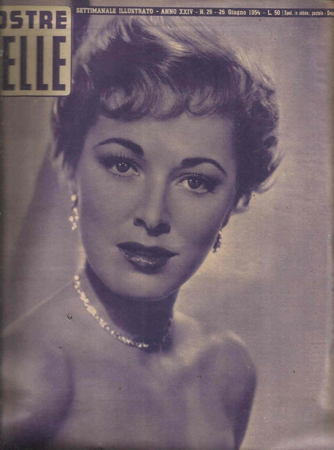 VOSTRE NOVELLE | LE magazine side cover Issue 26 26 June 1954