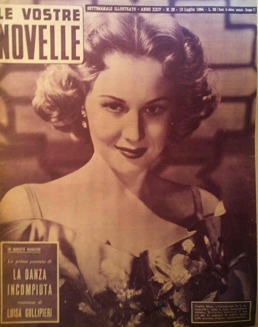 VOSTRE NOVELLE | LE magazine side cover Issue 28 10 July 1954