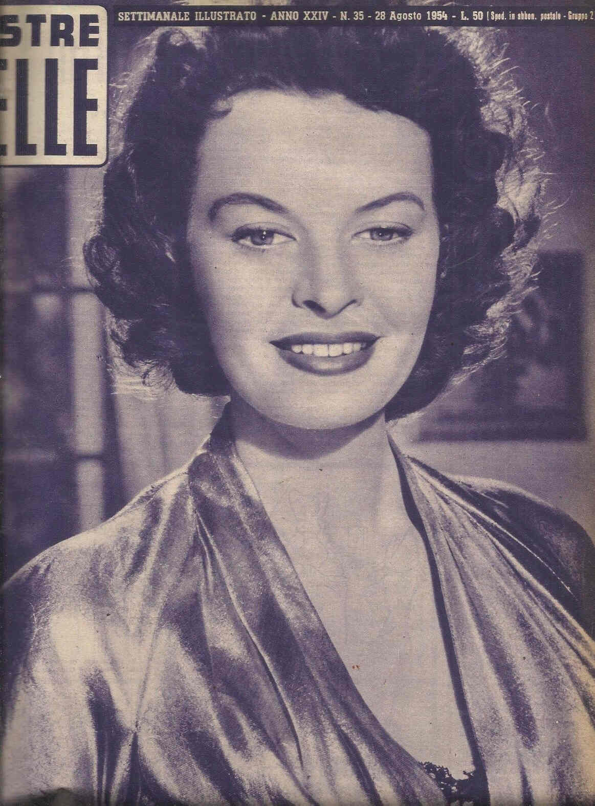 VOSTRE NOVELLE | LE magazine side cover Issue 35 28 August 1954