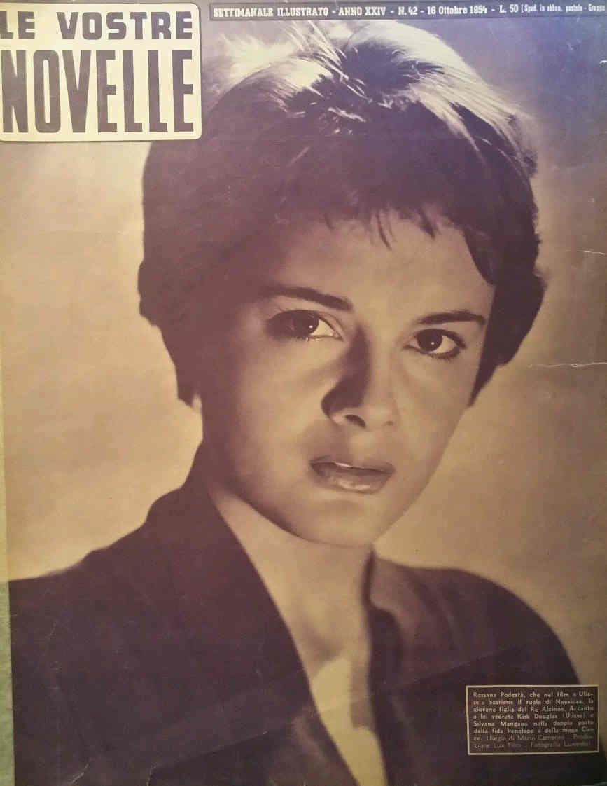 VOSTRE NOVELLE | LE magazine side cover Issue 42 16 October 1954