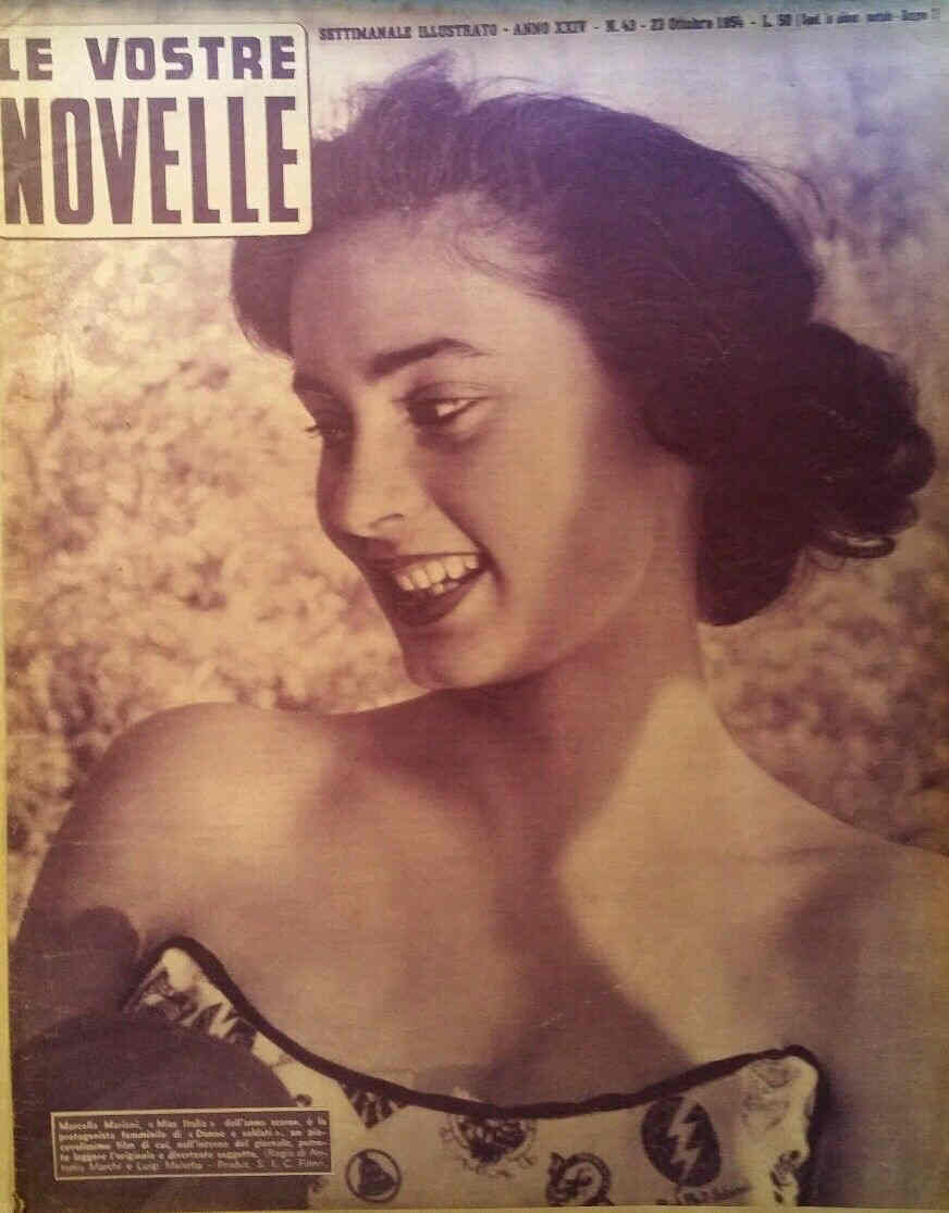 VOSTRE NOVELLE | LE magazine side cover Issue 43 23 October 1954
