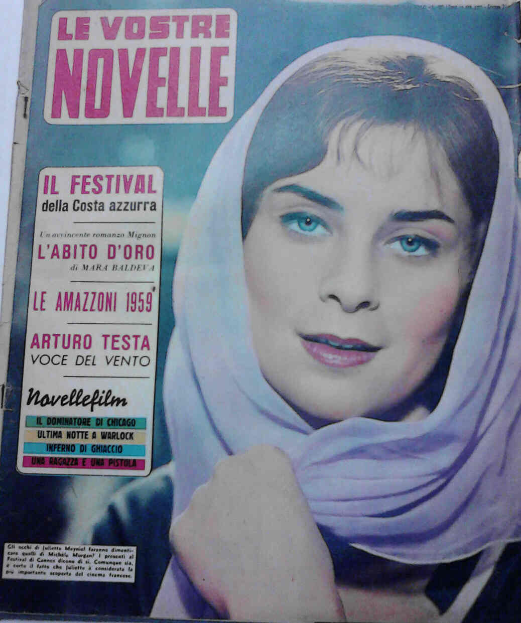 VOSTRE NOVELLE | LE magazine side cover Issue 20 16 May 1959