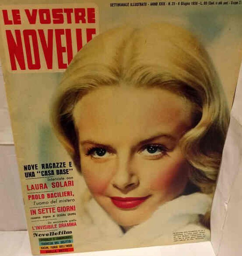 VOSTRE NOVELLE | LE magazine side cover Issue 23 6 June 1959