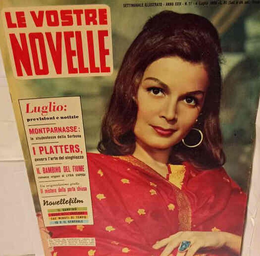 VOSTRE NOVELLE | LE magazine side cover Issue 27 4 July 1959