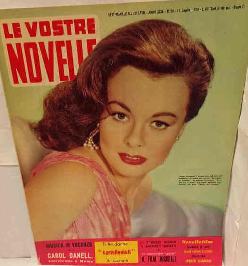 VOSTRE NOVELLE | LE magazine side cover Issue 28 11 July 1959