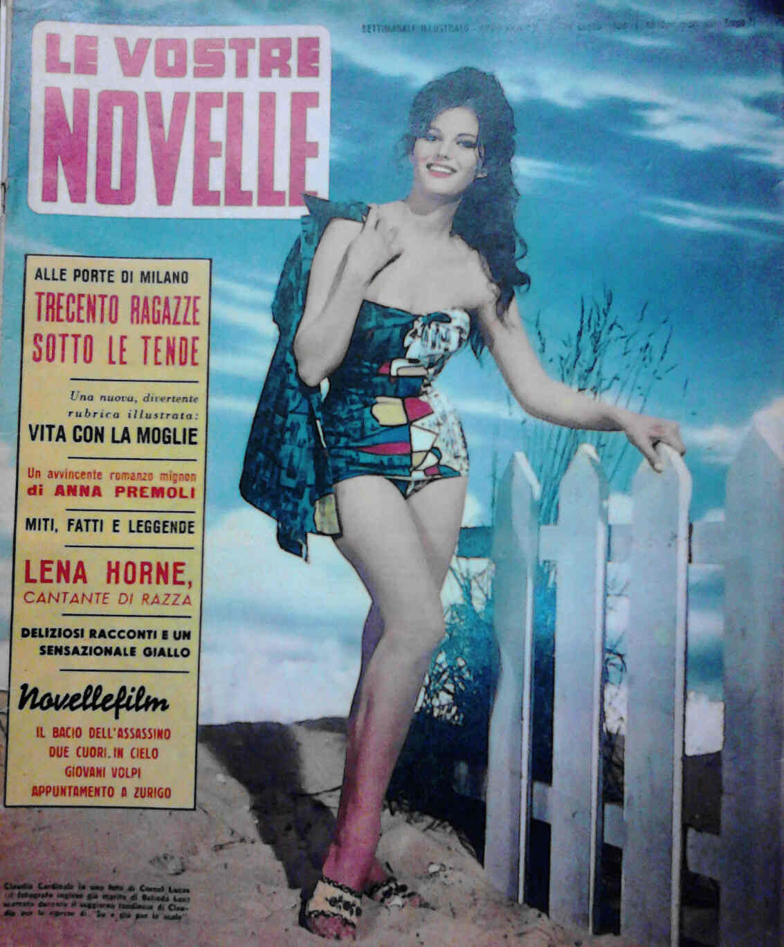 VOSTRE NOVELLE | LE magazine side cover Issue 30 25 July 1959