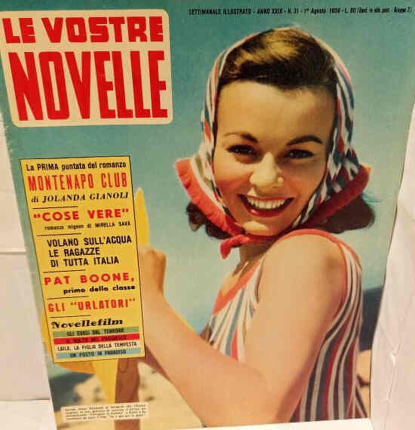 VOSTRE NOVELLE | LE magazine side cover Issue 31 1 August 1959