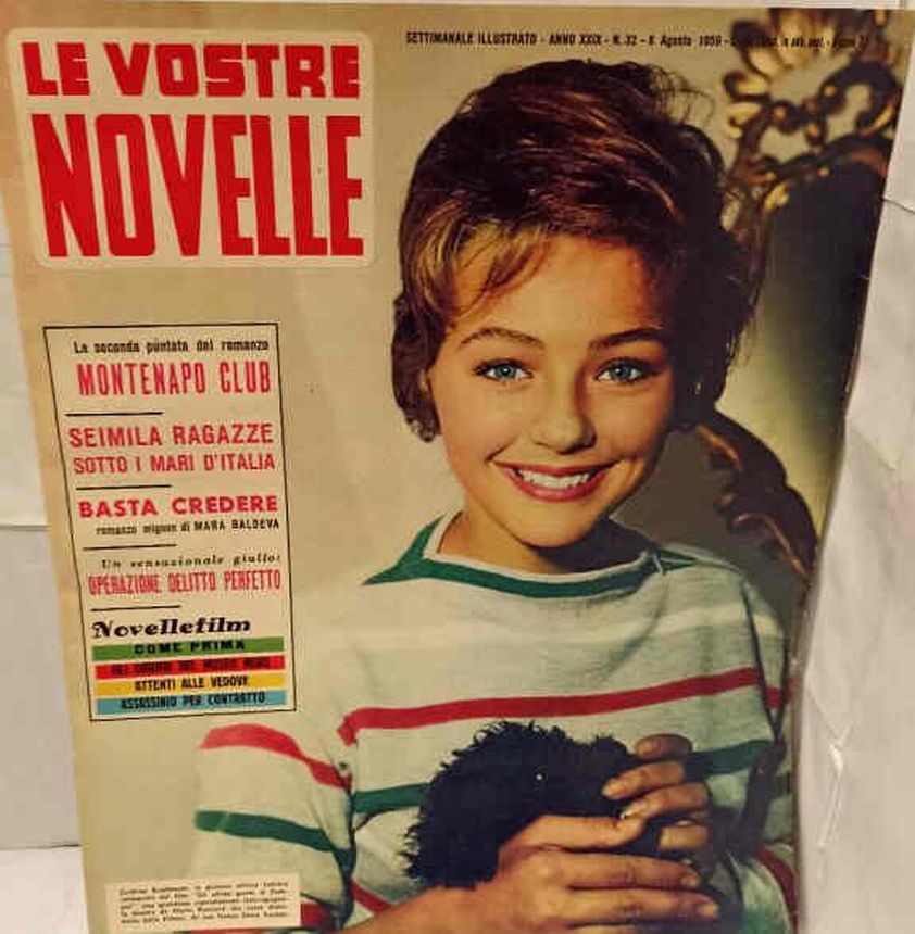 VOSTRE NOVELLE | LE magazine side cover Issue 32 8 August 1959