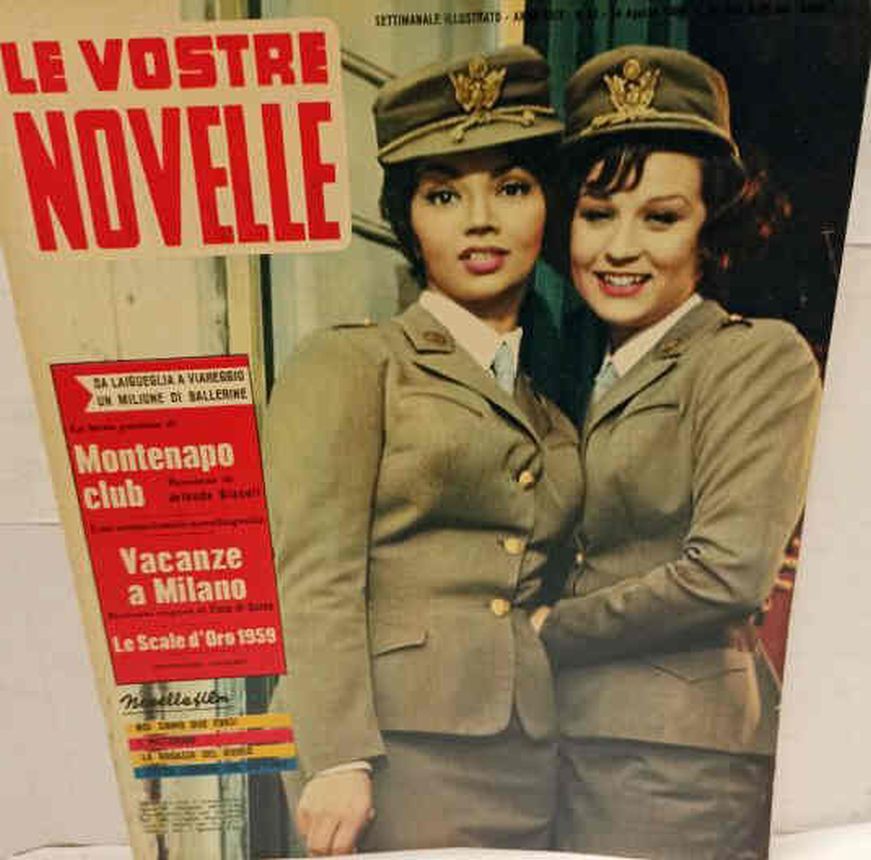 VOSTRE NOVELLE | LE magazine side cover Issue 33 15 August 1959