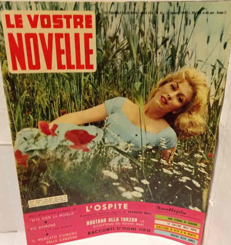 VOSTRE NOVELLE | LE magazine side cover Issue 34 22 August 1959