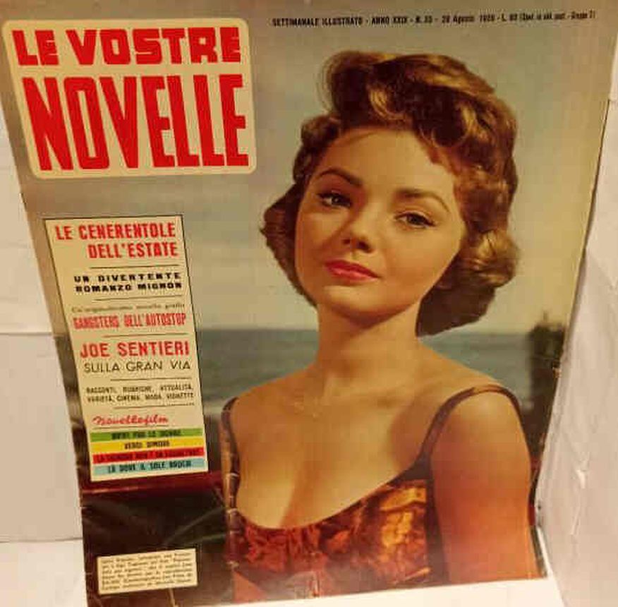 VOSTRE NOVELLE | LE magazine side cover Issue 35 29 August 1959