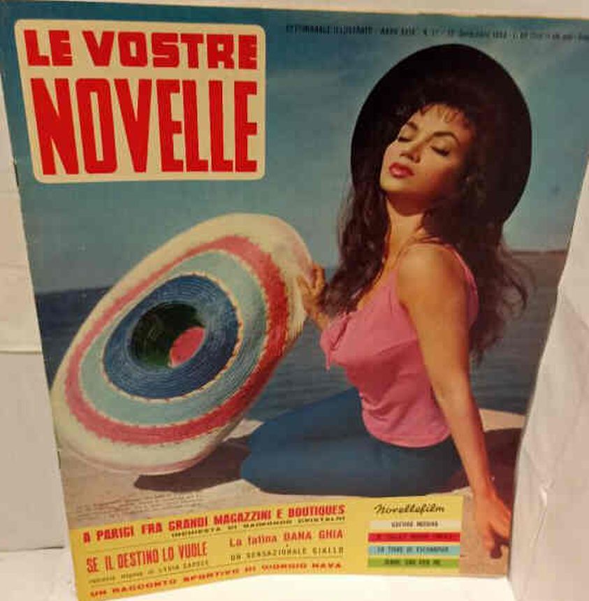 VOSTRE NOVELLE | LE magazine side cover Issue 37 12 September 1959