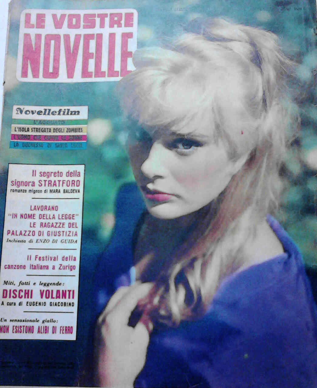 VOSTRE NOVELLE | LE magazine side cover Issue 43 24 October 1959