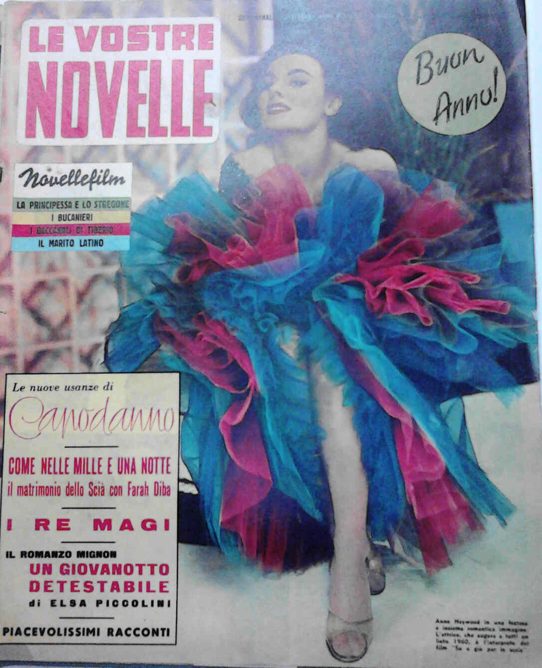 VOSTRE NOVELLE | LE magazine side cover Issue 1 2 January 1960
