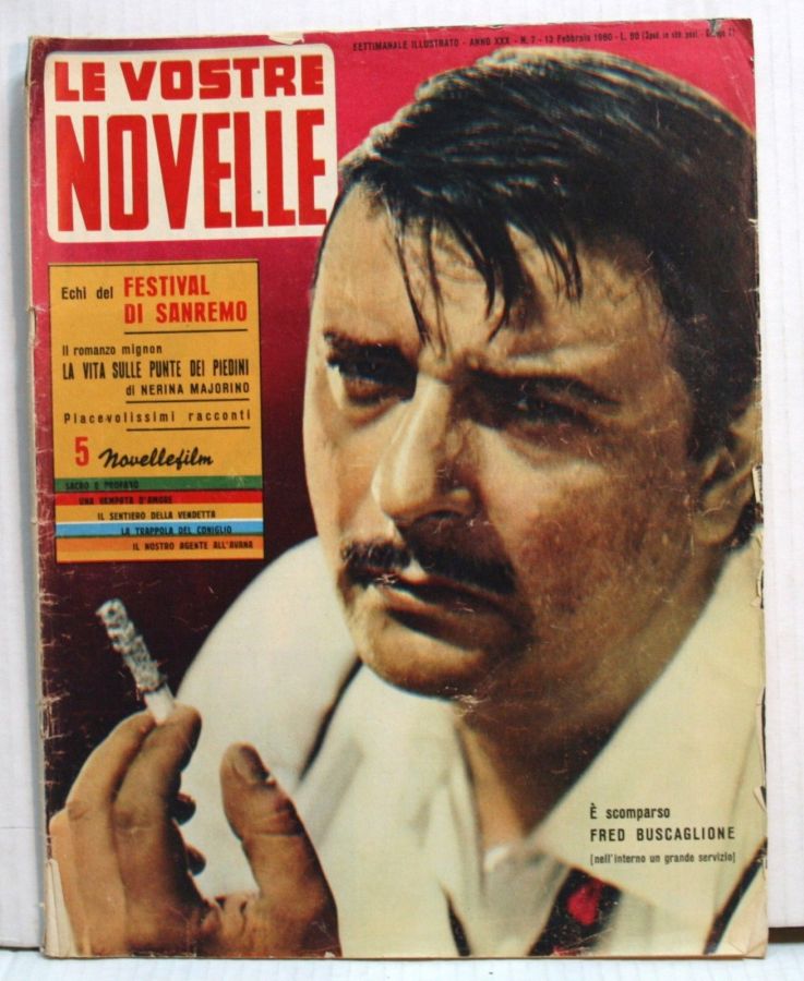 VOSTRE NOVELLE | LE magazine side cover Issue 7 13 February 1960
