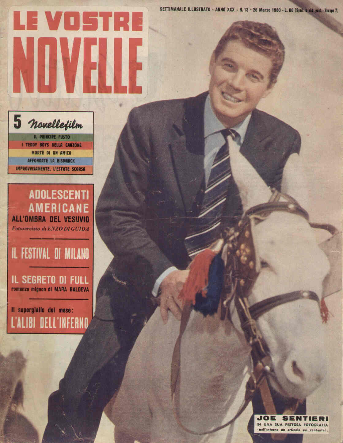 VOSTRE NOVELLE | LE magazine side cover Issue 13 26 March 1960