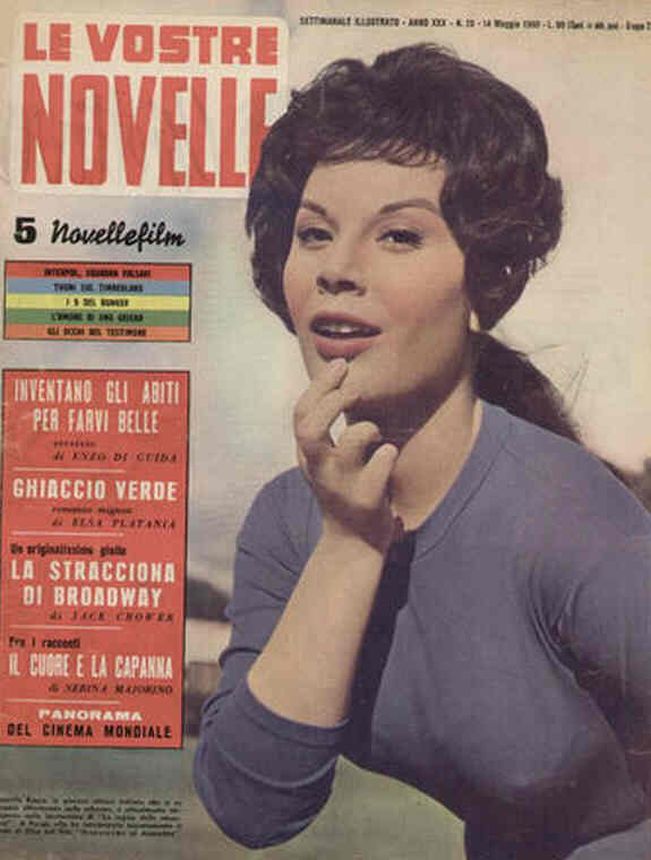 VOSTRE NOVELLE | LE magazine side cover Issue 22 14 May 1960