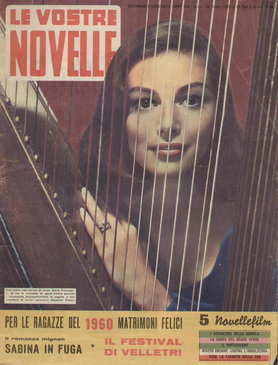 VOSTRE NOVELLE | LE magazine side cover Issue 25 18 June 1960
