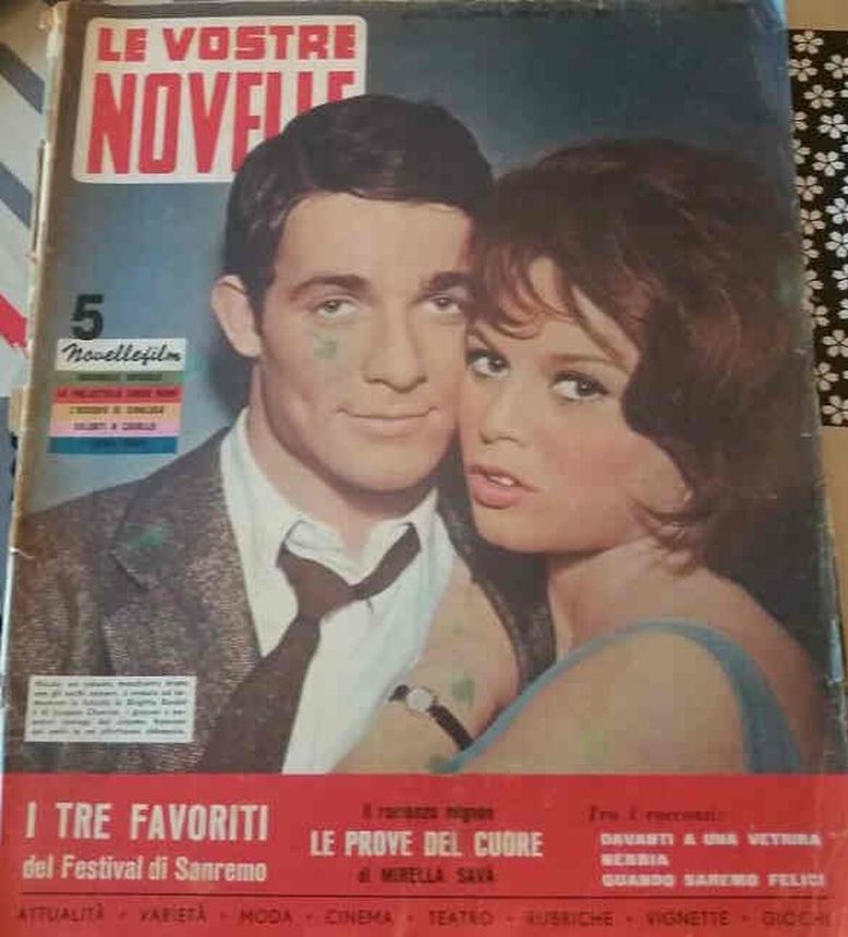 VOSTRE NOVELLE | LE magazine side cover Issue 4   1960