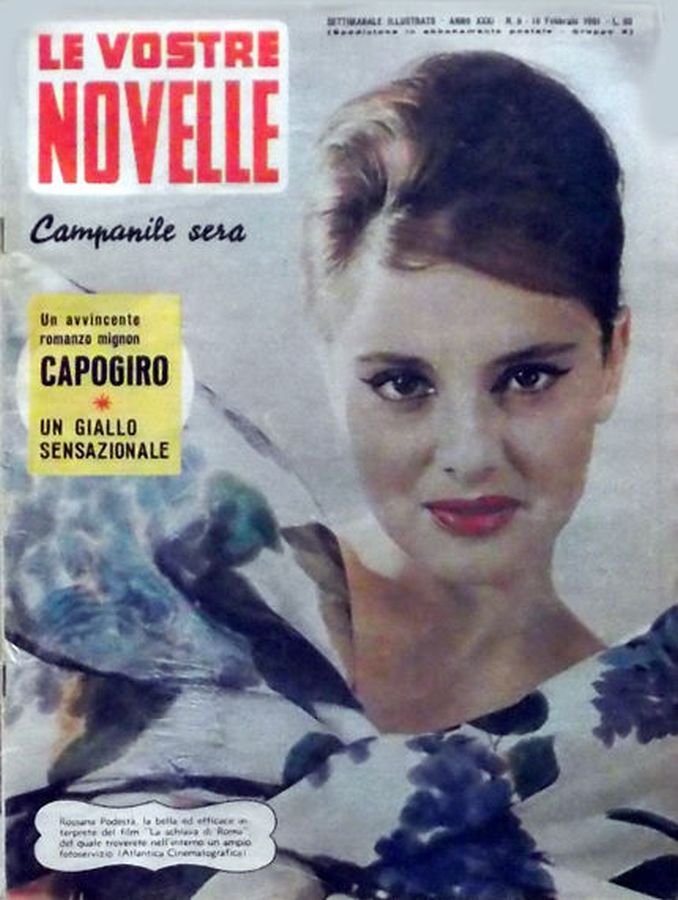 VOSTRE NOVELLE | LE magazine side cover Issue 8 18 February 1961