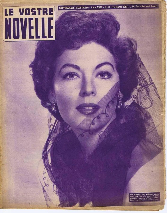 VOSTRE NOVELLE | LE magazine side cover Issue 11 14 March 1953