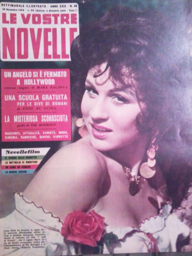 VOSTRE NOVELLE | LE magazine side cover Issue 48 26 November 1959