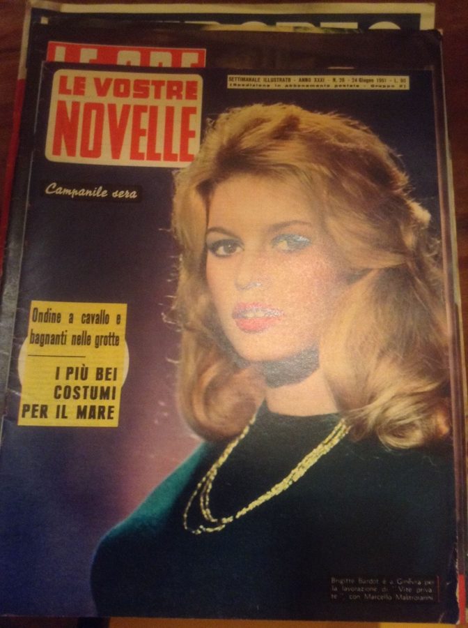 VOSTRE NOVELLE | LE magazine side cover Issue 26 24 June 1961