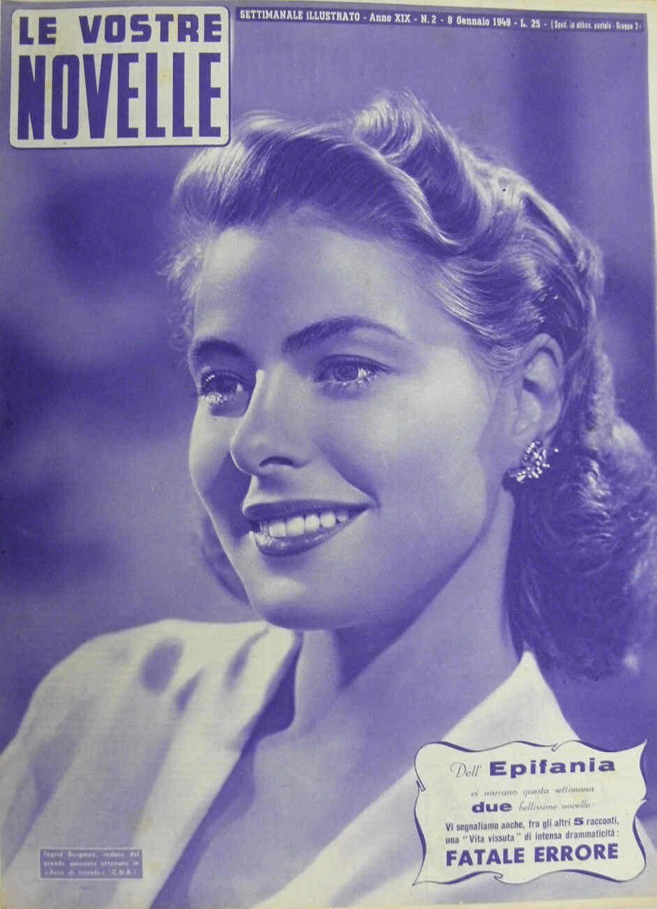 VOSTRE NOVELLE | LE magazine side cover Issue 2 8 January 1949