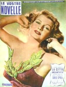 VOSTRE NOVELLE | LE magazine side cover January 1950