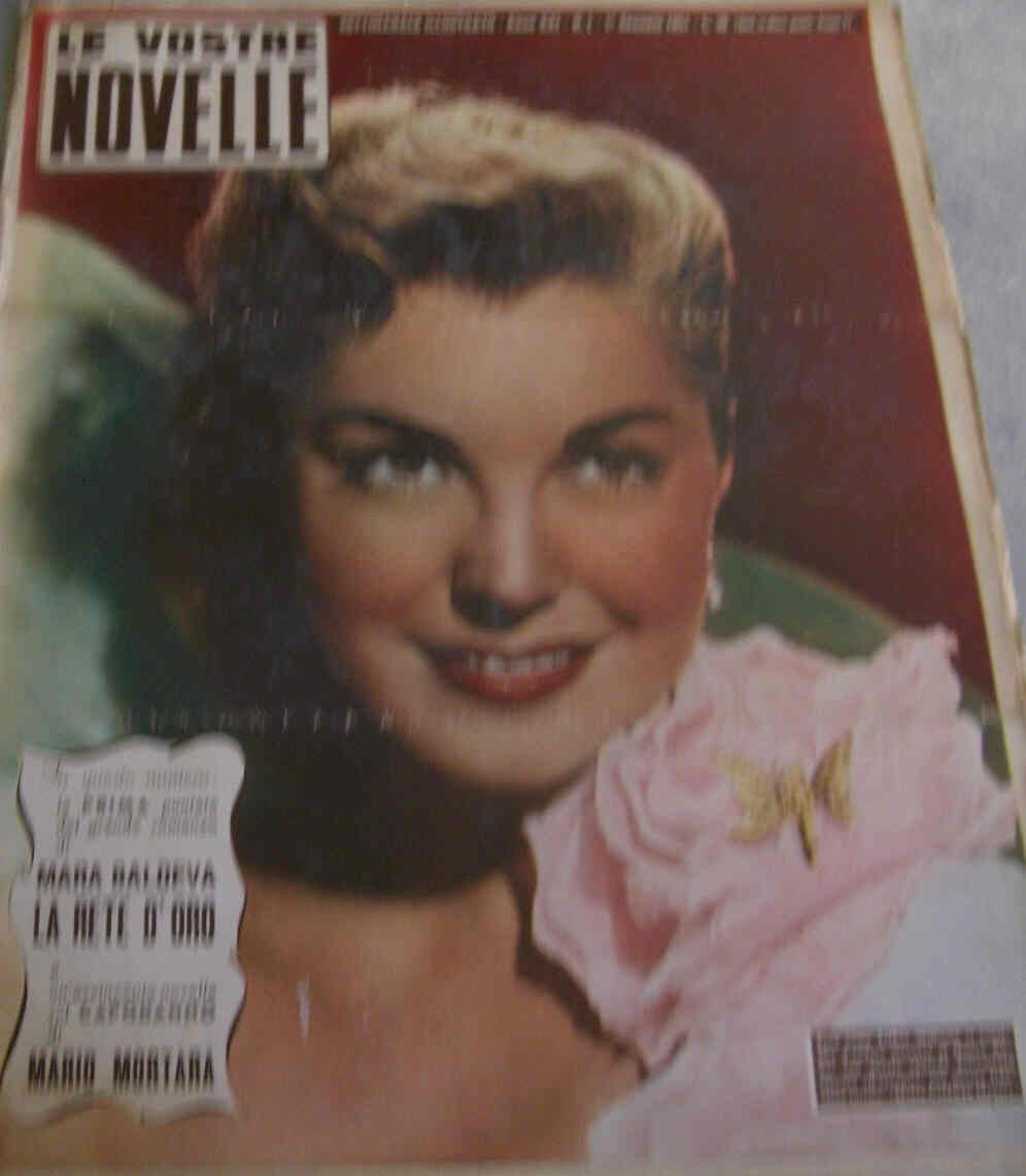 VOSTRE NOVELLE | LE magazine side cover Issue 1 1 January 1951
