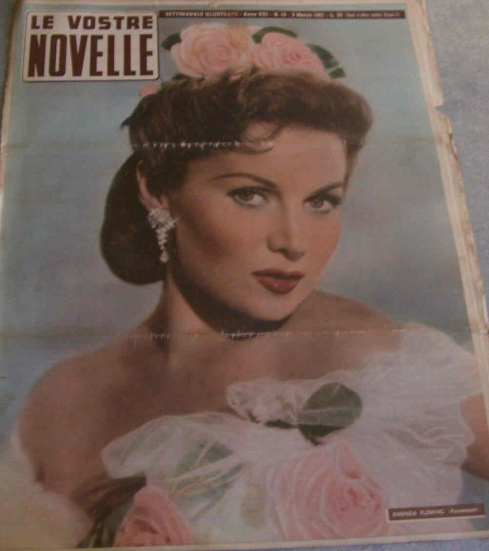 VOSTRE NOVELLE | LE magazine side cover Issue 10 5 March 1951