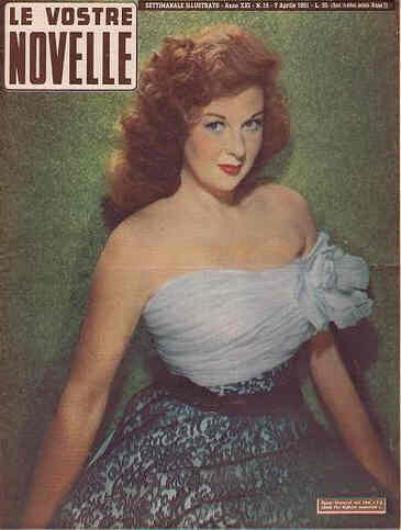 VOSTRE NOVELLE | LE magazine side cover Issue 15 9 April 1951