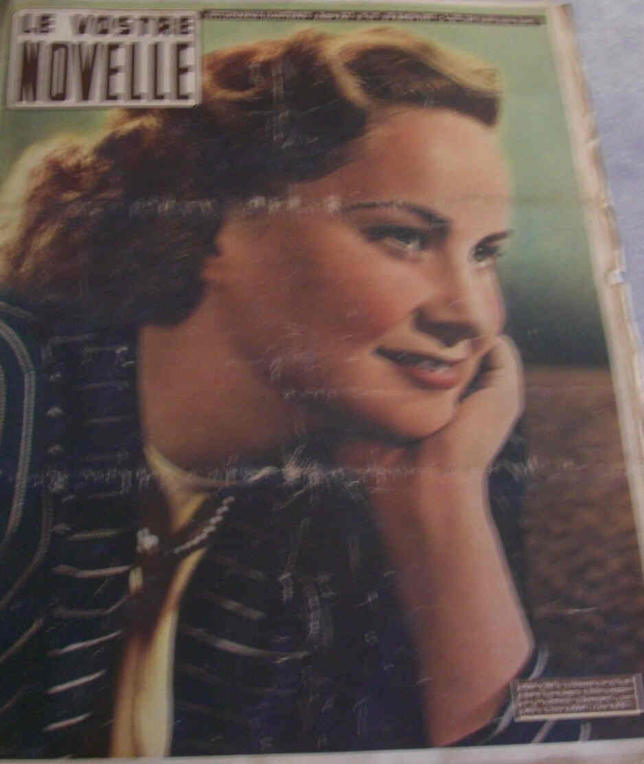 VOSTRE NOVELLE | LE magazine side cover Issue 18 30 April 1951