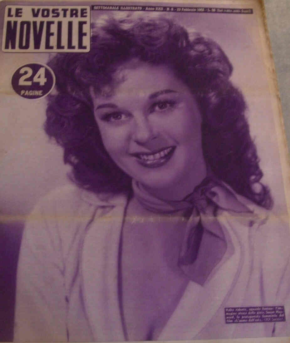 VOSTRE NOVELLE | LE magazine side cover Issue 9 1 March 1952