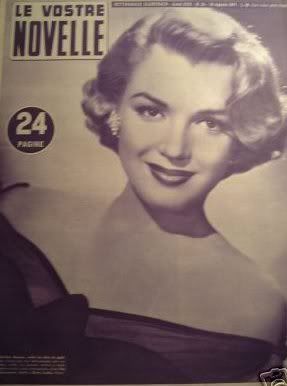 VOSTRE NOVELLE | LE magazine side cover Issue 34 August 1952