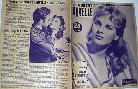 VOSTRE NOVELLE | LE magazine side cover Issue 32 2 August 1952