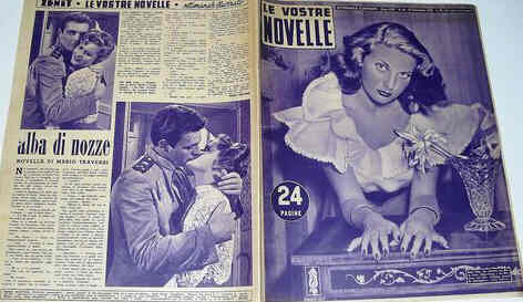 VOSTRE NOVELLE | LE magazine side cover Issue 40  1952