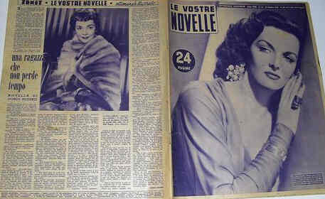 VOSTRE NOVELLE | LE magazine side cover Issue 44  1952